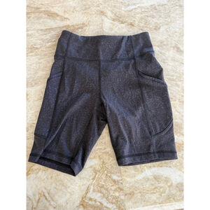 Lululemon Lululemon Invigorate High-Rise short blac Patterned Bike Shorts Size 4